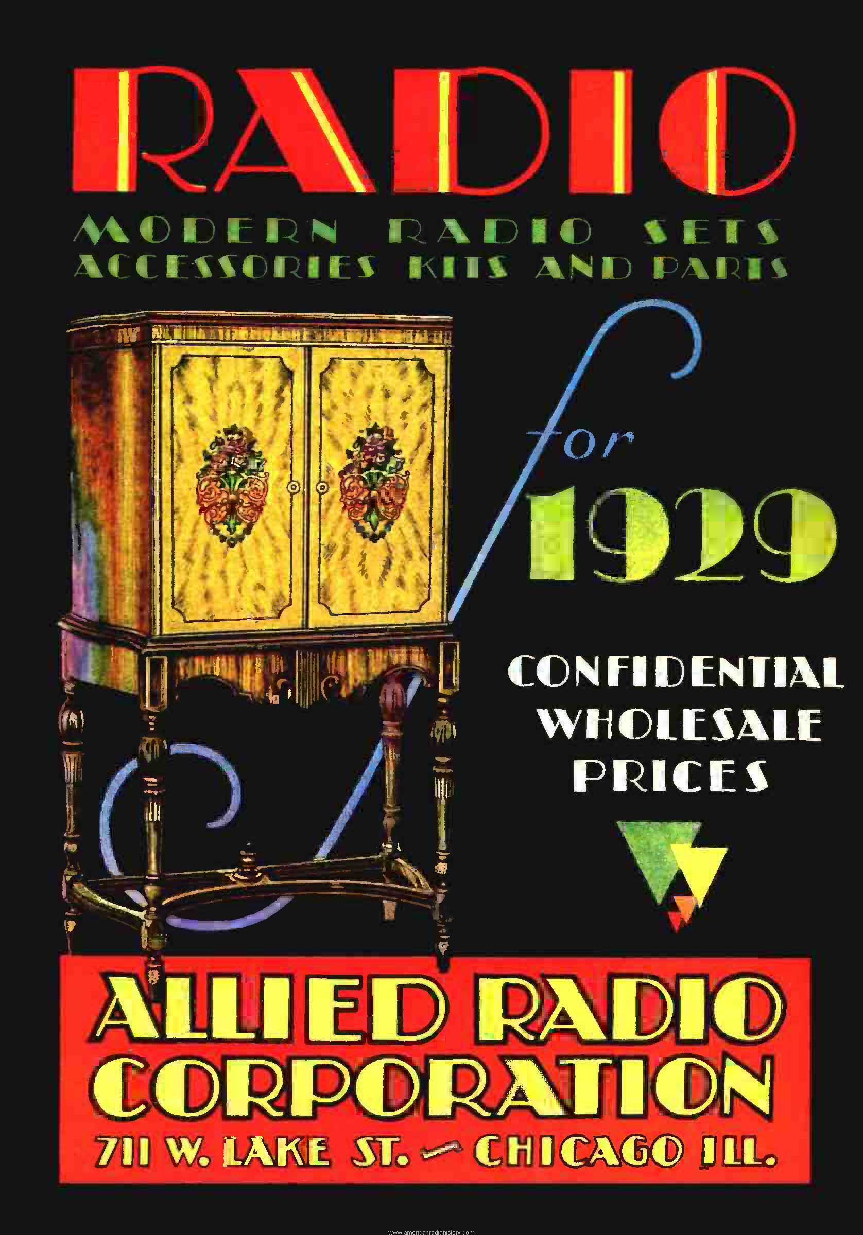 Allied Radio Katalog 1929