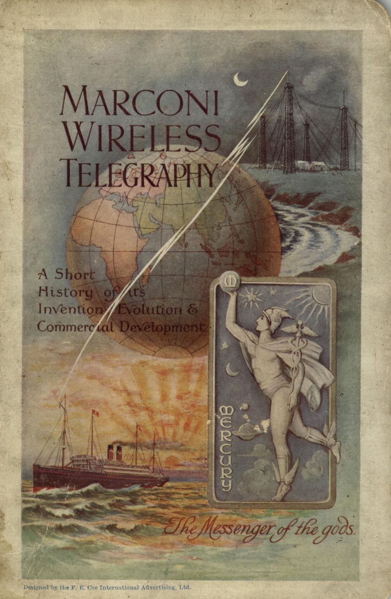 Marconi Wireless Telegraphy, 1908, 102 Seiten
