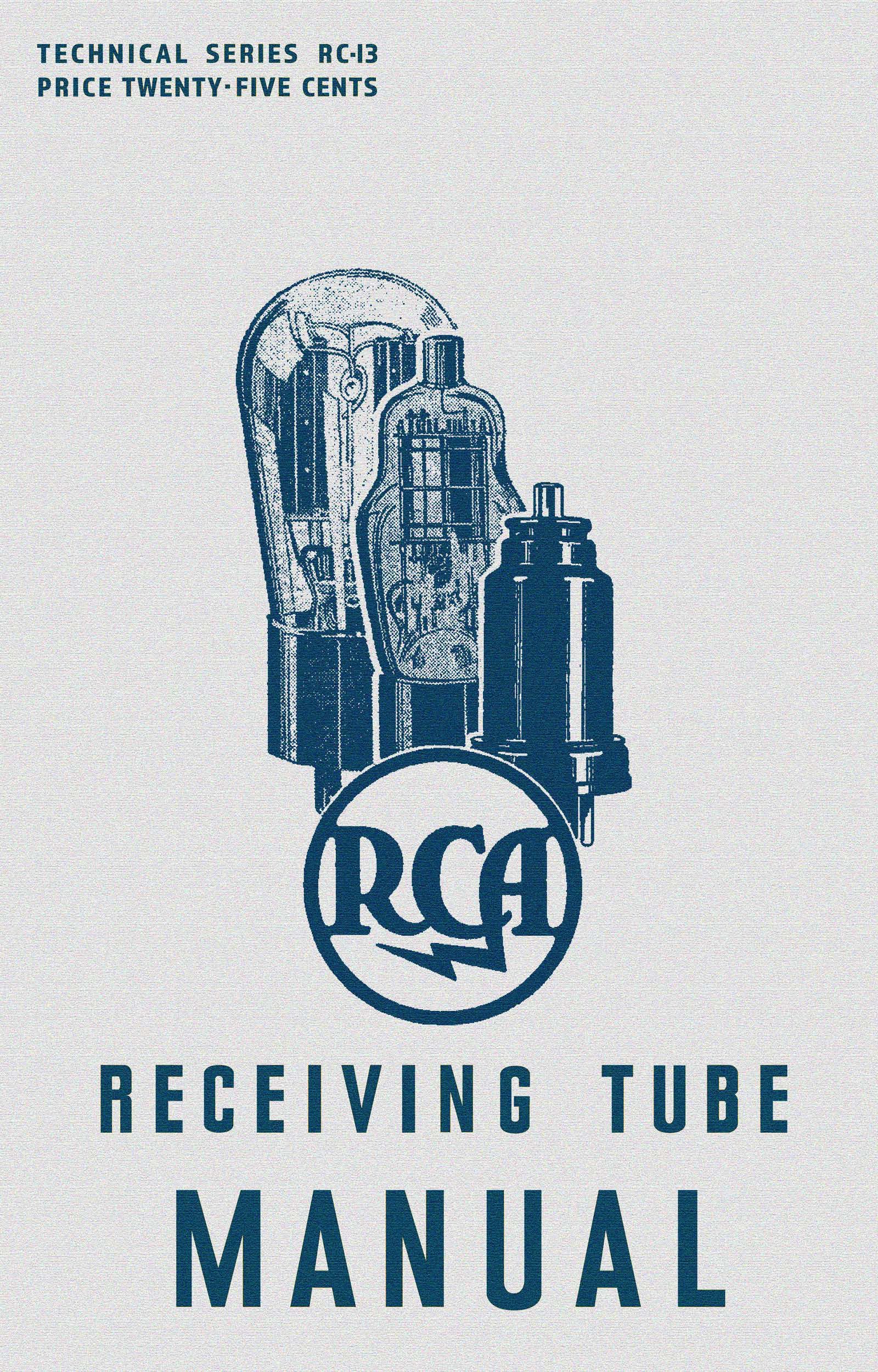 RCA Receiving Tubemanual 1937